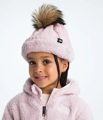Bonnet doublé Oh Mega Fur Pom pour enfants Bonnet doublé Oh Mega Fur Pom pour enfants