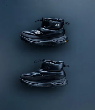 Bottines hybrides en cuir