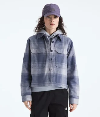 Chemise en flanelle Valley pour femme — à carreaux