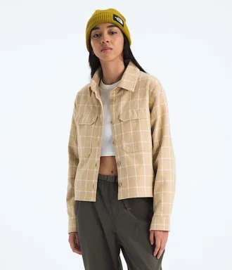 Chemise en flanelle Valley pour femme — à carreaux