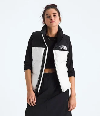 Gilet Nuptse rétro 1996 pour femme