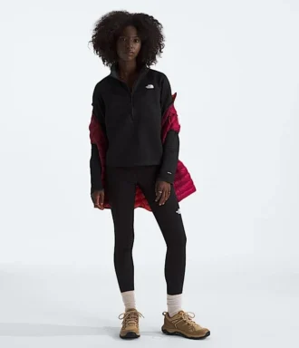 Haut thermique DOTKNIT™ ¼-Zip pour femme