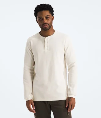 Henley à manches longues pour homme