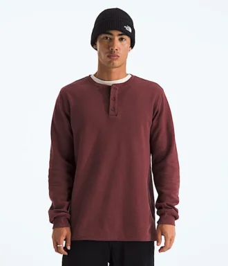 Henley à manches longues pour homme