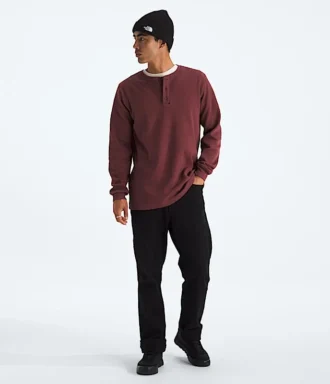 Henley à manches longues pour homme