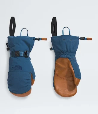 Mitaines imperméables en cuir Montana