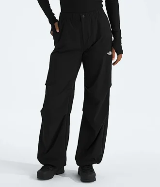Pantalon ample en tissu pour femme