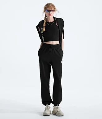 Pantalon de jogging droit décontracté Essential pour femme