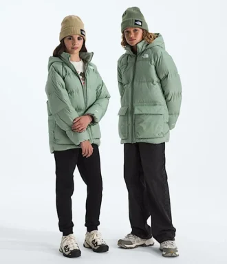 Parka courte doublée en polaire North Down pour garçons et filles