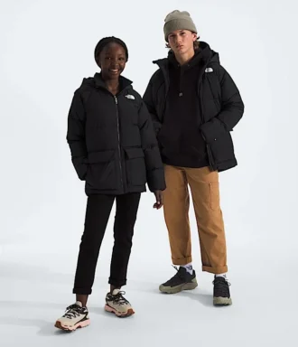 Parka courte doublée en polaire North Down pour garçons et filles