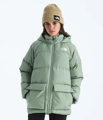 Parka courte doublée en polaire North Down pour garçons et filles