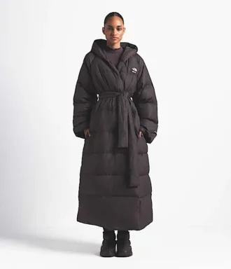 Parka Nuptse Wrap pour femme The North Face X SKIMS