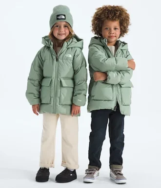 Parka pour enfants North Down doublée en polaire