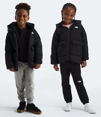 Parka pour enfants North Down doublée en polaire