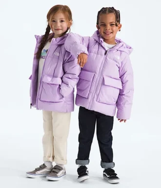 Parka pour enfants North Down doublée en polaire