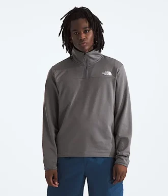Pull polaire à demi-zip Cedar Trail Grid pour homme