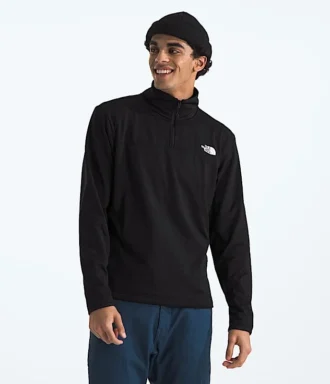 Pull polaire à demi-zip Cedar Trail Grid pour homme