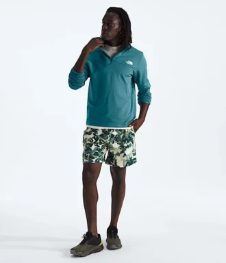 Pull polaire à demi-zip Cedar Trail Grid pour homme
