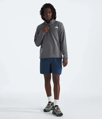 Pull polaire à demi-zip Cedar Trail Grid pour homme