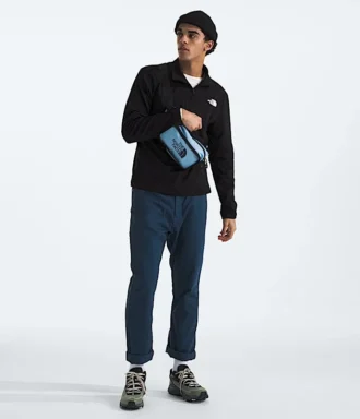 Pull polaire à demi-zip Cedar Trail Grid pour homme