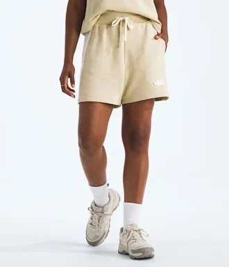 Short décontracté en tissu éponge pour femme