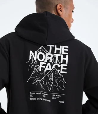 Sweat à capuche Evolution Half Dome pour homme — Graphique