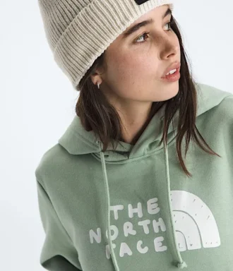 Sweat à capuche Evolution Sketch Logo Half Dome pour femme — Graphique