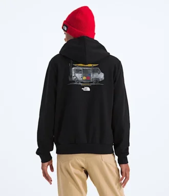 Sweat à capuche Evolution Van Life pour homme — Graphique