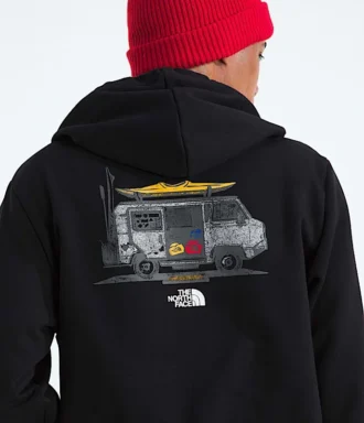 Sweat à capuche Evolution Van Life pour homme — Graphique