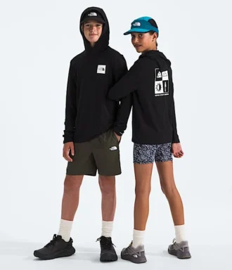 Sweat à capuche à manches longues Adventure pour garçons et filles — Graphique