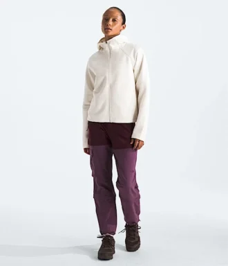 Sweat à capuche thermique à fermeture éclair intégrale DOTKNIT™ pour femme