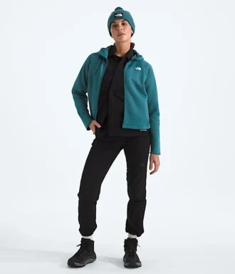 Sweat à capuche thermique à fermeture éclair intégrale DOTKNIT™ pour femme