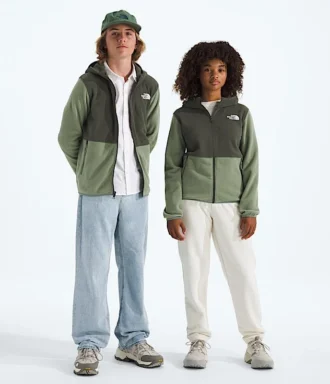 Sweat à capuche zippé Glacier pour garçons et filles