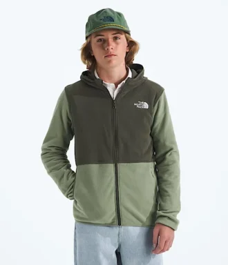 Sweat à capuche zippé Glacier pour garçons et filles