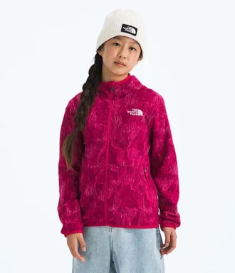 Sweat à capuche zippé Glacier pour garçons et filles — Imprimé