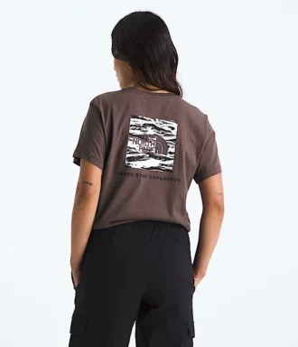 T-shirt ample NSE Box Edge Of Light Infill pour femme