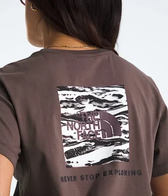 T-shirt ample NSE Box Edge Of Light Infill pour femme