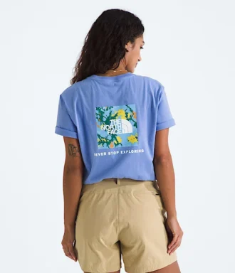 T-shirt à manches courtes Core Flower Power Box NSE pour femme