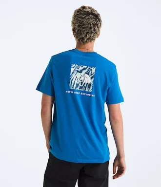 T-shirt à manches courtes Core Wavy Lines Box NSE pour homme