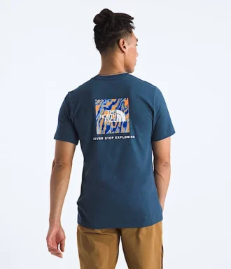 T-shirt à manches courtes Core Wavy Lines Box NSE pour homme