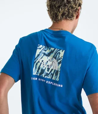 T-shirt à manches courtes Core Wavy Lines Box NSE pour homme