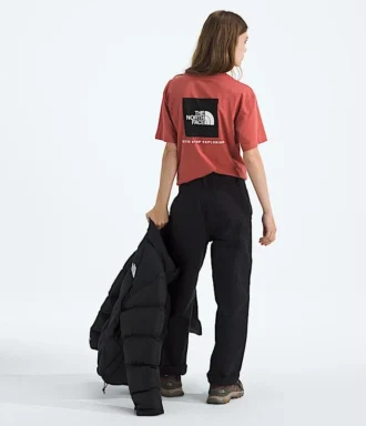 T-shirt à manches courtes décontracté Evolution Box NSE pour femme