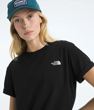 T-shirt à manches courtes et coupe décontractée Evolution Simple Dome pour femme