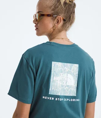 T-shirt à manches courtes Evolution Box NSE Fill pour femme — Graphique