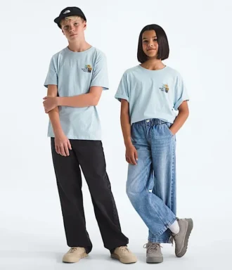 T-shirt à manches courtes Evolution Flora pour garçons et filles — Graphique T-shirt à manches courtes Evolution Flora pour garçons et filles — Graphique