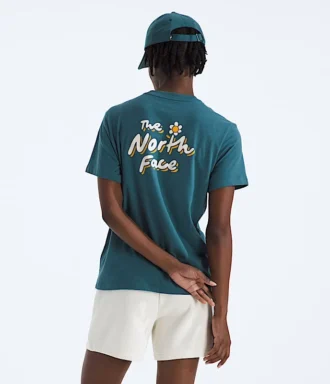 T-shirt à manches courtes Evolution Floral Cloud pour femme — Graphique