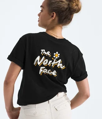 T-shirt à manches courtes Evolution Floral Cloud pour femme — Graphique