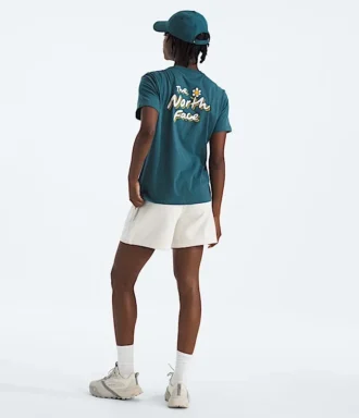 T-shirt à manches courtes Evolution Floral Cloud pour femme — Graphique