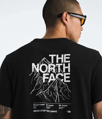 T-shirt à manches courtes Evolution Half Dome pour homme — Graphique