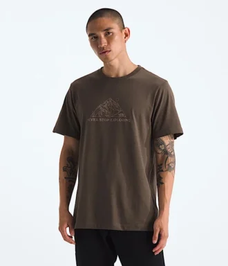 T-shirt à manches courtes Evolution Mtn Base pour homme — Graphique